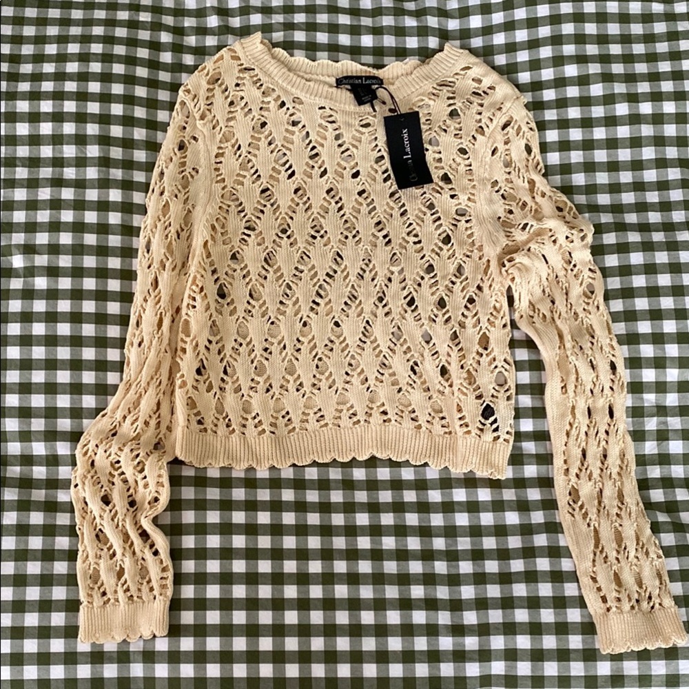 NWT Christian Lacroix Sweater